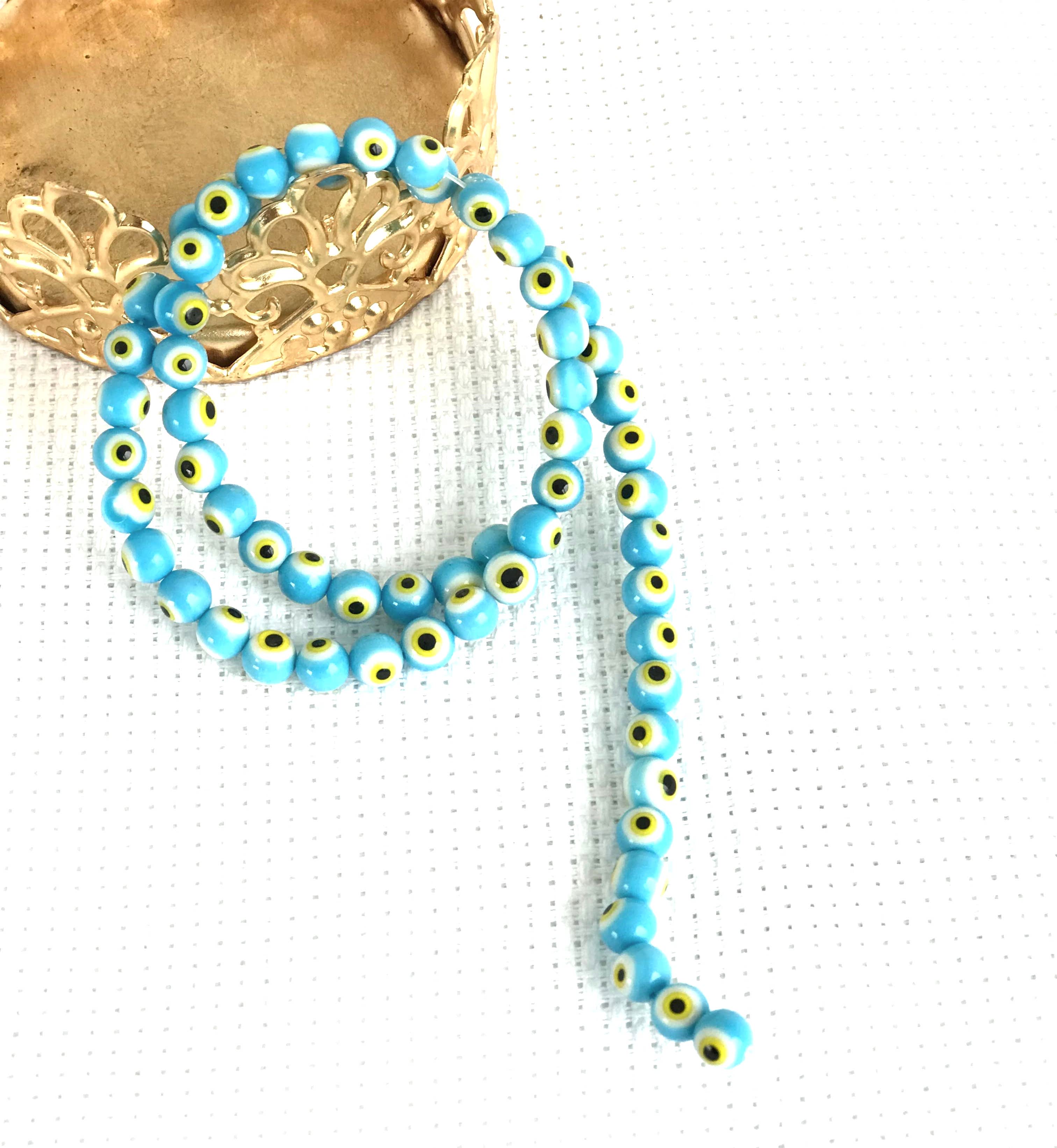 TAŞ MAVİ SARI GÖZLÜ